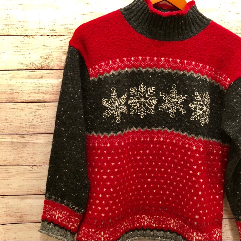 Christmas Jones NewYork Sport Knit Sweater sz. Sm - Picture 2 of 6